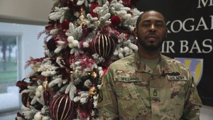 Holiday Shoutout Sgt. 1st Class Corey Williams
