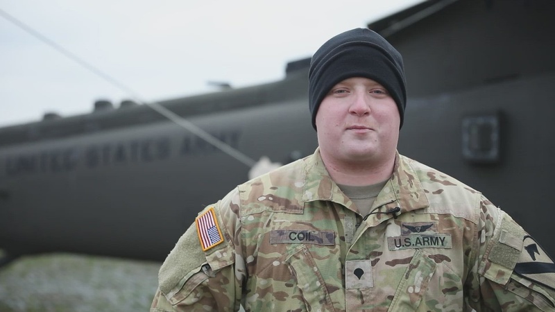 Holiday Shoutout Spc. Sawyer Coil