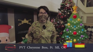 Pvt. Cheyenne Bess, Holiday Message