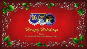 16AF (Air Forces Cyber) 2021 Holiday Message