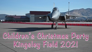 173rd Fighter Wing Hosts Annual Children’s Christmas Party