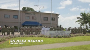 NSF Diego Garcia Remembrance Day Ceremony