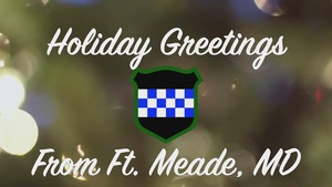 Holiday Message from Cadet Evan Schrembs, 200th Military Police Command.