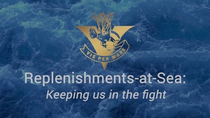 Replenishments-at-Sea with Nimitz-class aircraft carrier USS Carl Vinson (CVN 70)