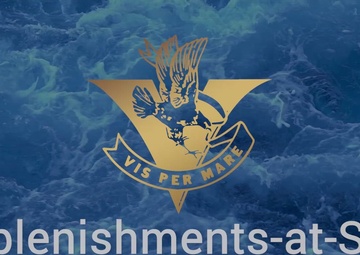 Replenishments-at-Sea with Nimitz-class aircraft carrier USS Carl Vinson (CVN 70)