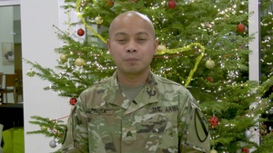 Deployed 1st Air Cavalry Brigade Troopers send home Christmas Messages