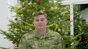 Deployed 1st Air Cavalry Brigade Troopers send home Christmas Messages