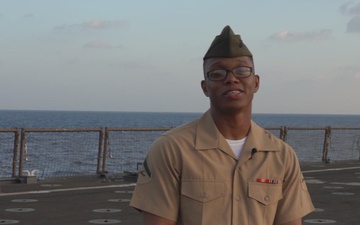Lance Cpl. Jeannot's Holiday greetings from deployment