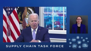 President Biden Meets with his Supply Chain Disruptions Task Force and Private Sector CEOs