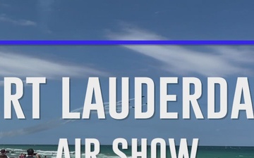 Blue Angels perform over Fort Lauderdale, Florida