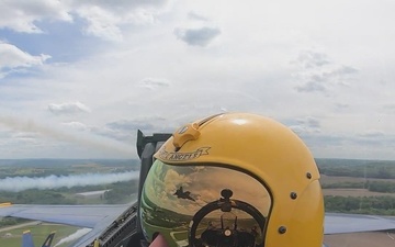 Blue Angels Cockpit Footage over Latrobe, Pennsylvania