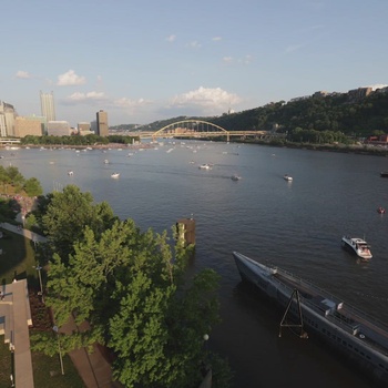 B-Roll: Pittsburgh Independence Day, Lock &amp; Dam Operations