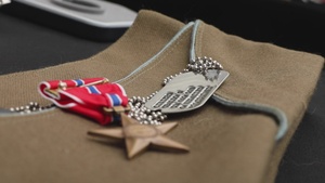 Heroism knows no age: WWII veteran presented Bronze Star Medal 75 years later