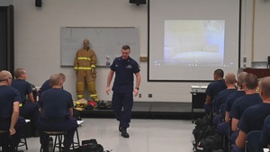 Coast Guard Recruit Firefighting B-Roll