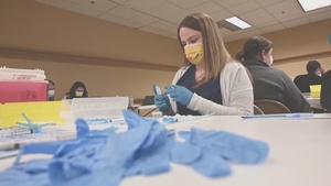 Maryland National Guard Mass Vaccination Support