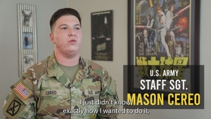 My Army Story - Staff Sgt. Mason Cereo