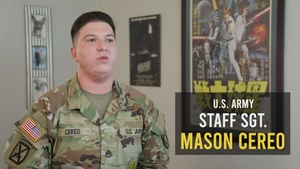 My Army Story - Staff Sgt. Mason Cereo