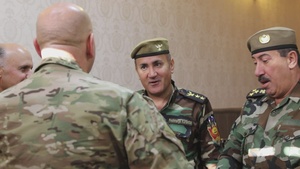 Ministry of Peshmerga, CJTF-OIR Discuss Equipment Transfers