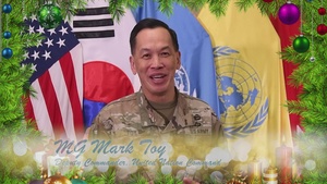 UNC 2021 Holiday Message - MG Mark Toy
