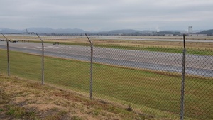 KC-135R Stratotanker lands on brand new runway at McGhee Tyson ANG Base