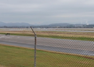 KC-135R Stratotanker lands on brand new runway at McGhee Tyson ANG Base