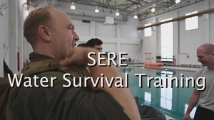 SERE water survival training