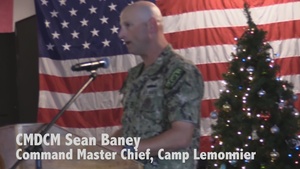 Camp Lemonnier Naturalization Ceremony