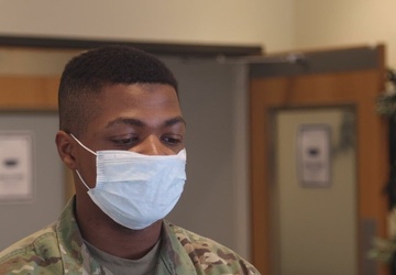 Delaware National Guard Trains as Certified Nursing Assistants in Support of State's COVID Efforts