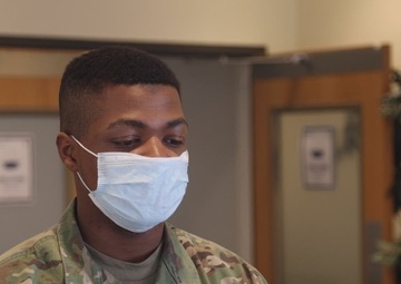 Delaware National Guard Trains as Certified Nursing Assistants in Support of State's COVID Efforts