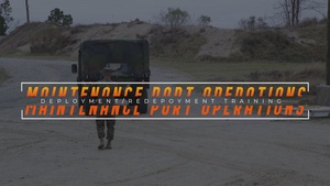 Maintenance Port Operations Deployment/Redeployment Training
