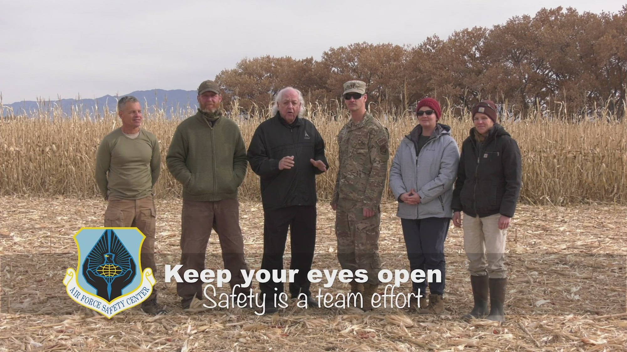 In this commercial "Dr. Love" discusses tagging birds as part of the Air Force BASH program and reminds us that everyone plays a role in the overall safety team, encouraging everyone to "Do your part"