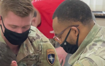 U.S. Combat Medics Train alongside Polish Students
