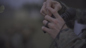 B. Co. 23d Marines Night Time CASEVAC Training