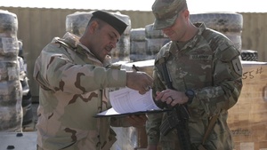 CTEF divestment at Al Asad Air Base, Iraq
