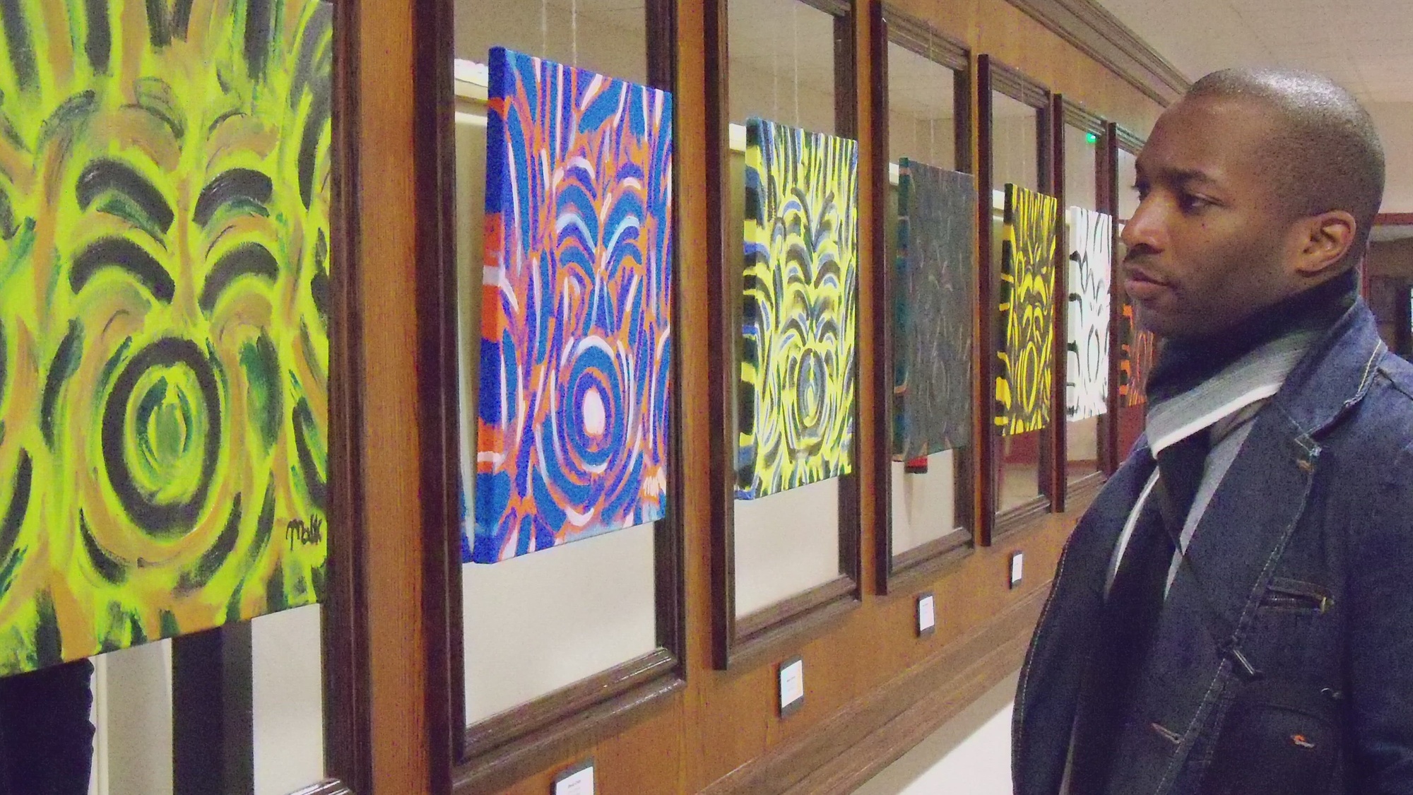 Master Sgt. (Ret.) Malik Mayfield shares his story of being an artist while serving 24 years in the United States Air Force and retiring at Altus Air Force Base, Oklahoma. Mayfield paints and draws numerous pieces of art which have been displayed at art events around the world.