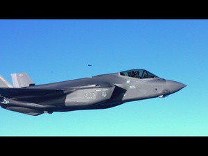 B-Roll of F-35A Refuel