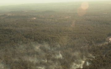 National Guard Fights Wildfires in Bastrop Texas 2022.