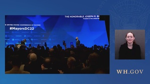 President Biden Addresses the Nation’s Mayors during the U.S. Conference of Mayors’ Winter Meeting
