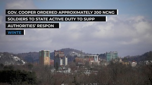 NCNG Winter Storm Izzy