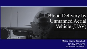 Blood Delivery by UAV