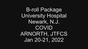 U.S. Army Military Medical Team conducts in-processing and shadowing to begin support operations at the University Hospital in Newark, N.J.