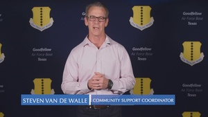 Steven Van De Walle, Community Support Coordinator