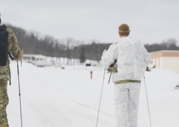 Cross-Country Ski Training at Winter Strike 22