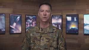 Chief Master Sgt. of the Space Force Roger A. Towberman - Suicide Prevention Video - Connect to Protect