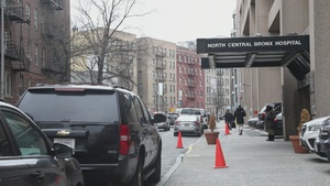 U.S. Army Military Medical Team Arrives at Hospital in the Bronx