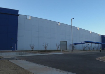 B-52H bomber makes its way slowly to Oklahoma City, ready to fulfill mission