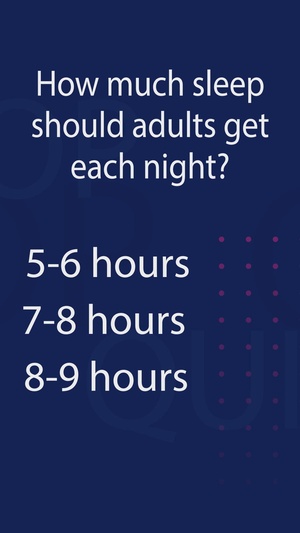 Quiz: Not Enough Sleep?