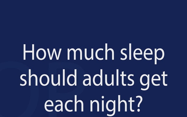 Quiz: Not Enough Sleep?