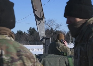Wisconsin troops set up for Winter Strike