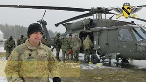 1st Air Cav Conducts MEDEVAC Training with Bundeswehr